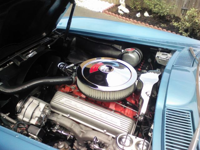 1967 Blue Chevrolet Corvette Convertible