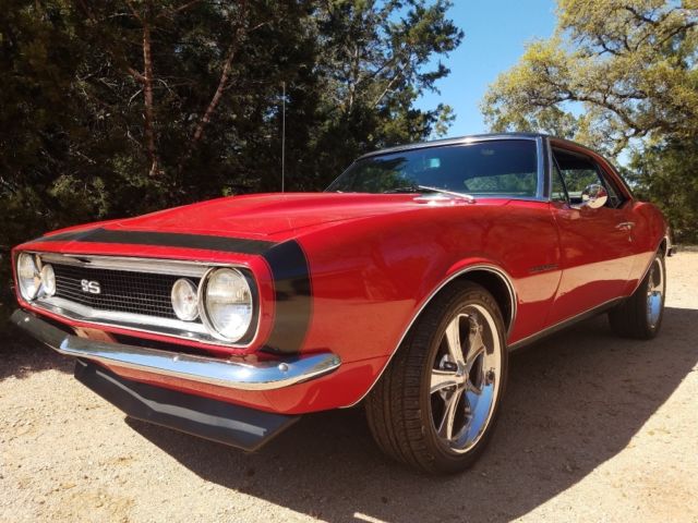 1967 Red Chevrolet Camaro Coupe
