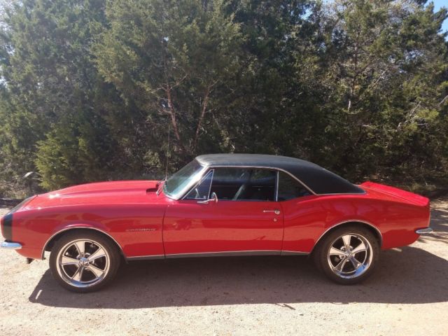 1967 Red Chevrolet Camaro Coupe