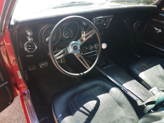 1967 Red Chevrolet Camaro Coupe