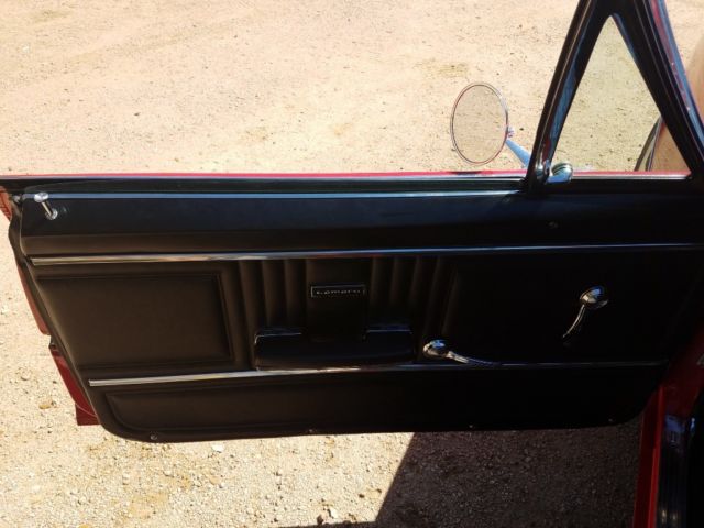 1967 Red Chevrolet Camaro Coupe