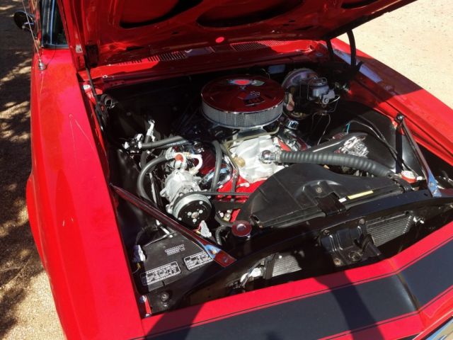 1967 Red Chevrolet Camaro Coupe