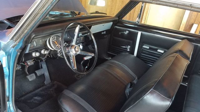 1967 Blue Chevrolet Nova Coupe