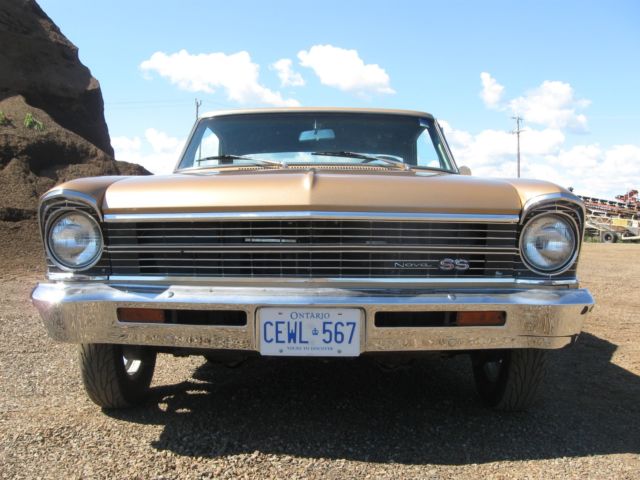 1967 Tan Chevrolet Nova