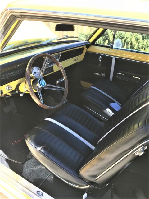 1967 YELLOW Chevrolet Nova Coupe
