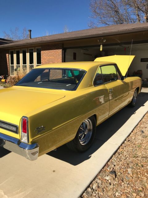 1967 YELLOW Chevrolet Nova Coupe