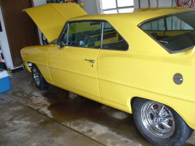 1967 YELLOW Chevrolet Nova Coupe