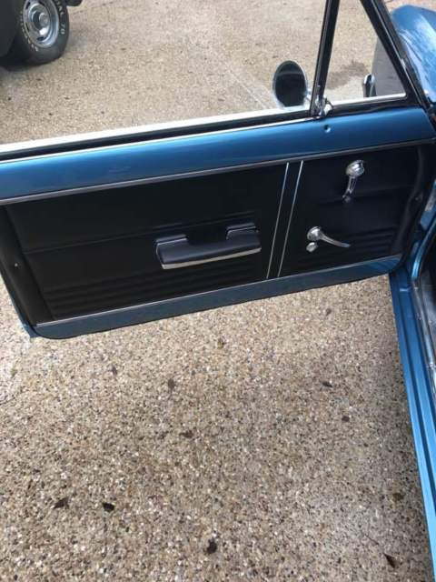 1967 Blue Chevrolet Nova Sedan