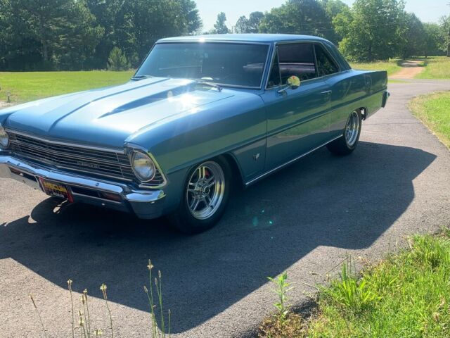 1967 Blue Chevrolet Nova Coupe
