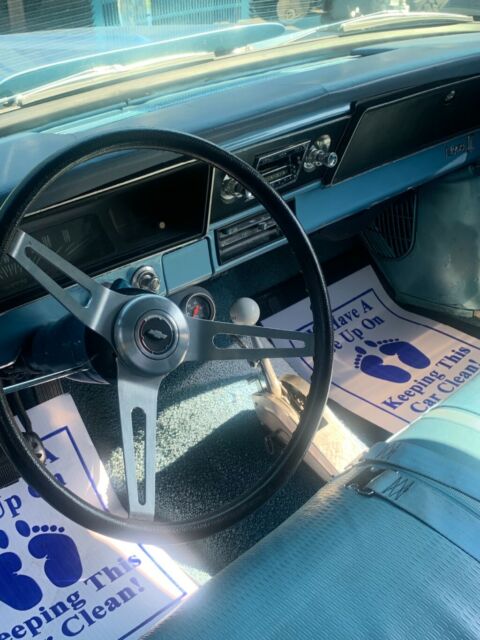1967 Blue Chevrolet Nova Coupe