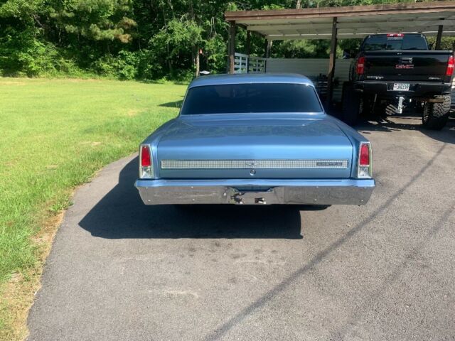 1967 Blue Chevrolet Nova Coupe
