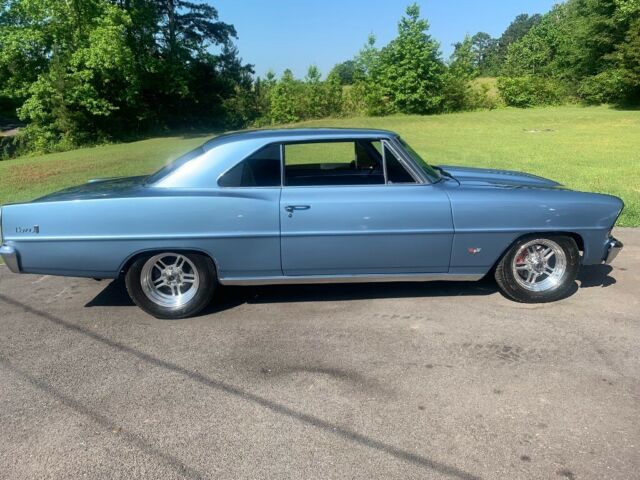 1967 Blue Chevrolet Nova Coupe