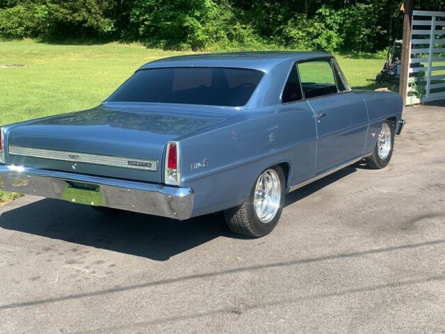 1967 Blue Chevrolet Nova Coupe