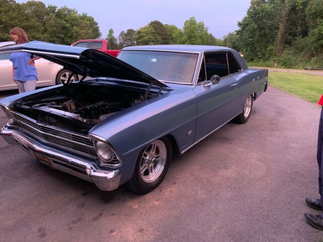 1967 Blue Chevrolet Nova Coupe