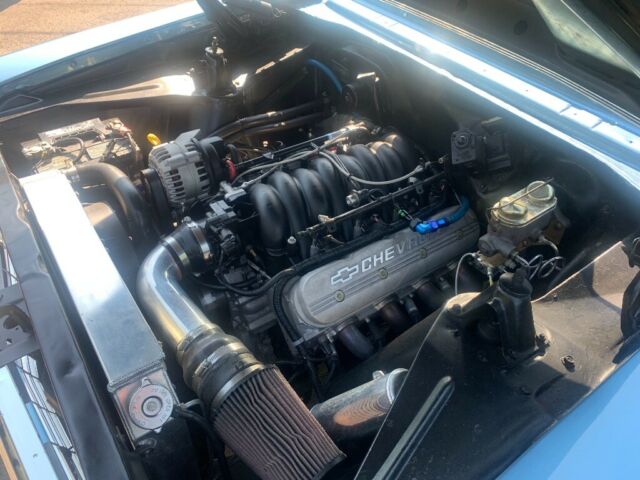 1967 Blue Chevrolet Nova Coupe