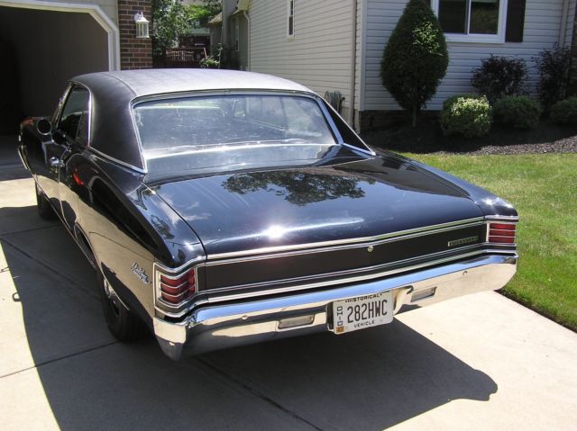 1967 Black Chevrolet Chevelle Coupe