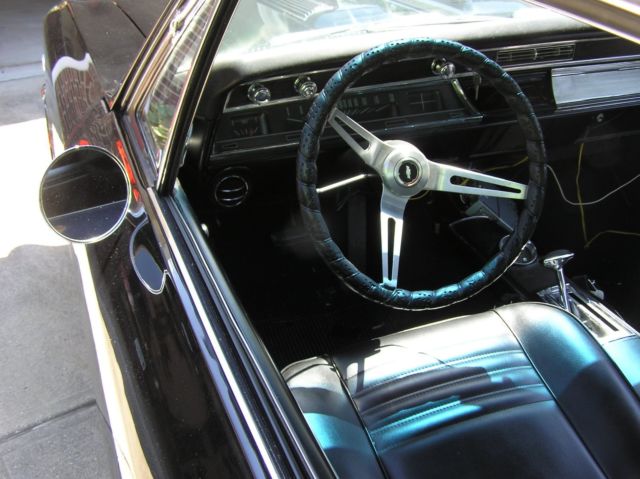 1967 Black Chevrolet Chevelle Coupe