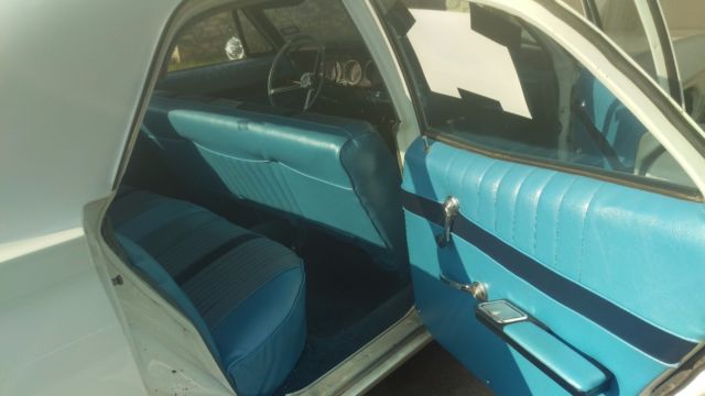 1967 White Chevrolet Bel Air/150/210 Sedan