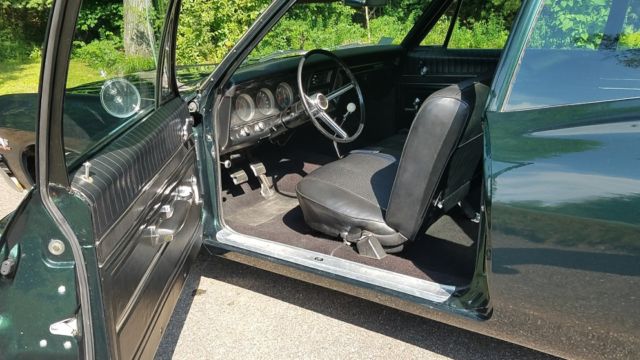 1967 Verde Green Chevrolet Bel Air/150/210 2 Door Post