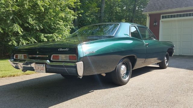 1967 Verde Green Chevrolet Bel Air/150/210 2 Door Post