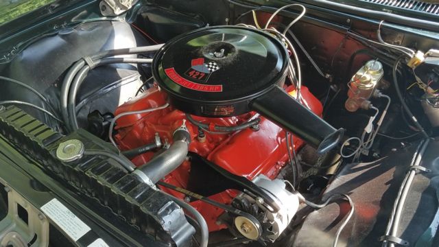 1967 Verde Green Chevrolet Bel Air/150/210 2 Door Post