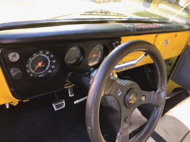 1967 bumble bee yellow Chevrolet C-10