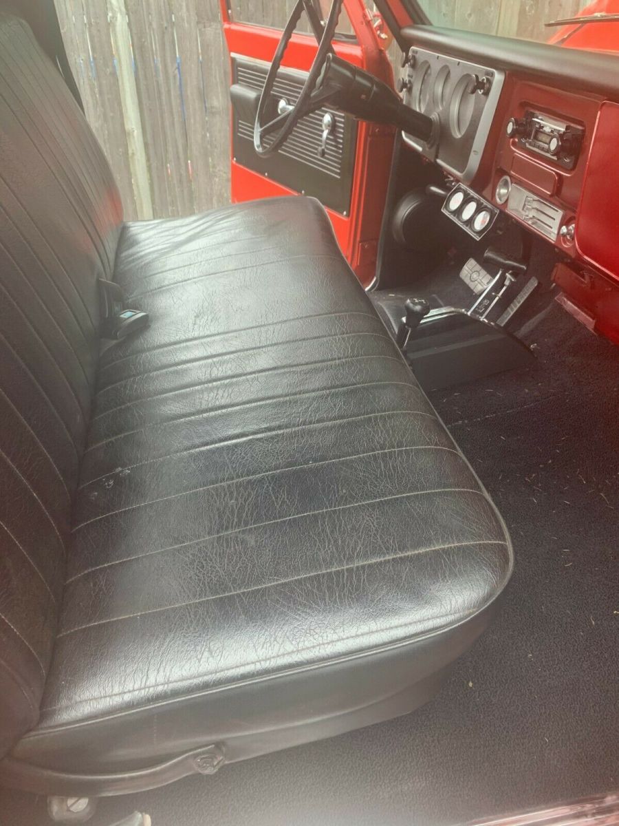 1967 Red Chevrolet C-10 Standard Cab Pickup