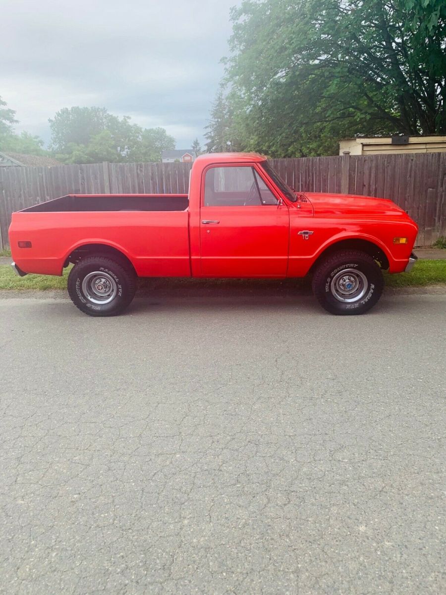 1967 Red Chevrolet C-10 Standard Cab Pickup