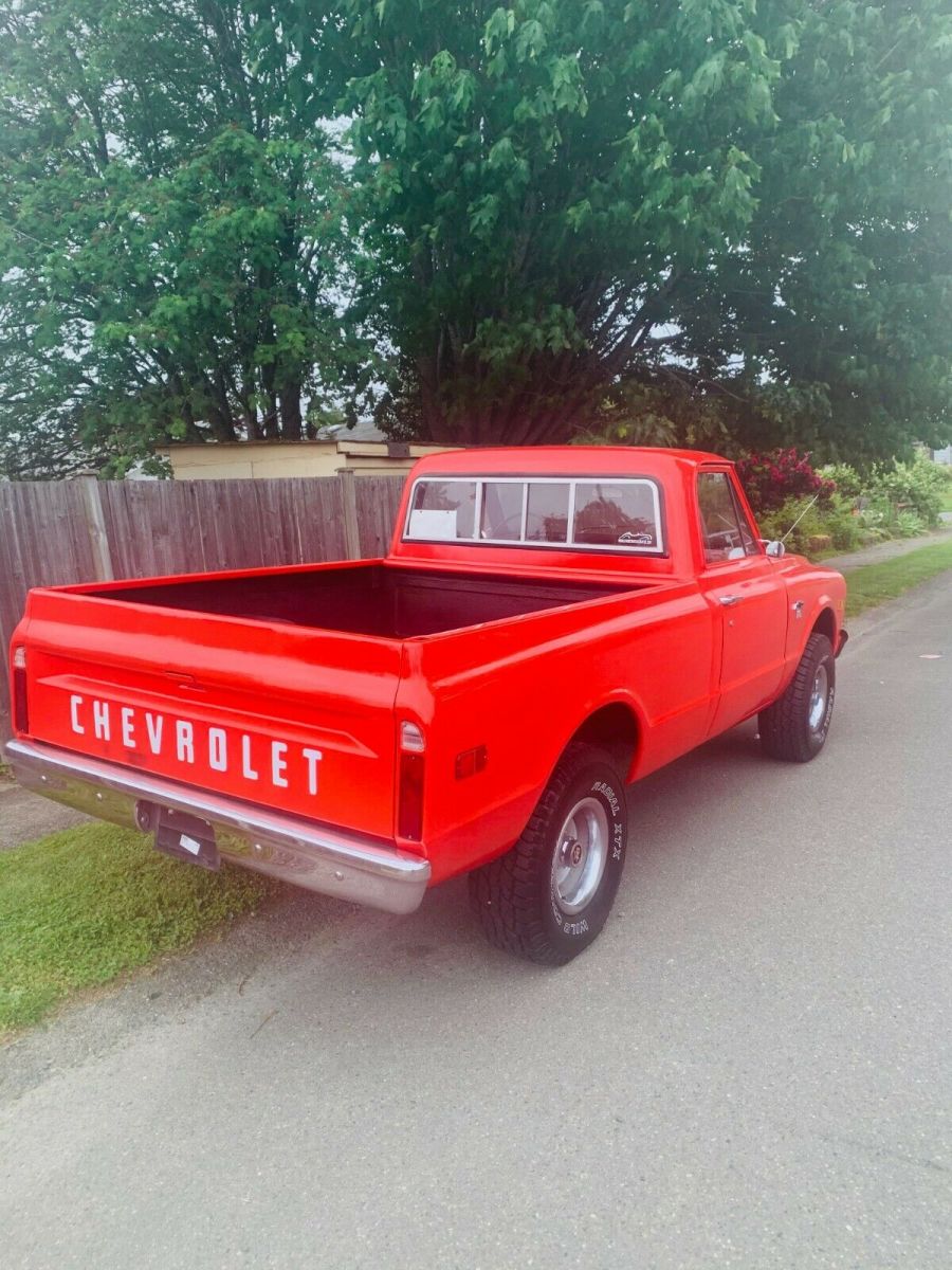 1967 Red Chevrolet C-10 Standard Cab Pickup