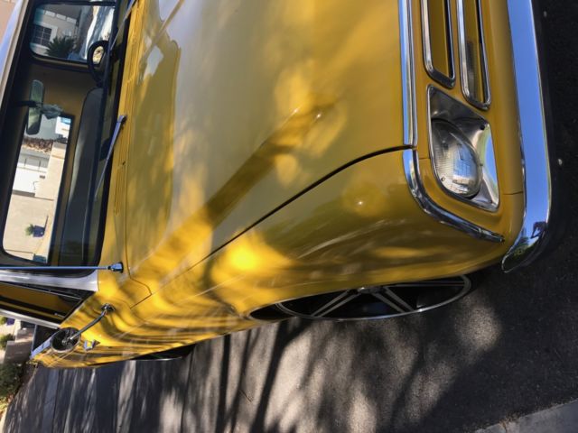 1967 bumble bee yellow Chevrolet C-10