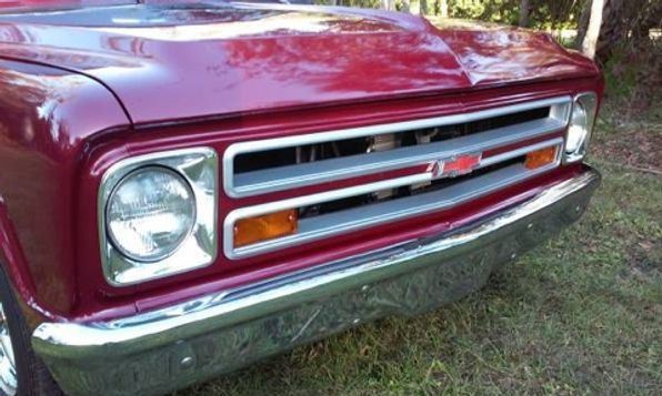 1967 Red Chevrolet C-10 Pickup Truck