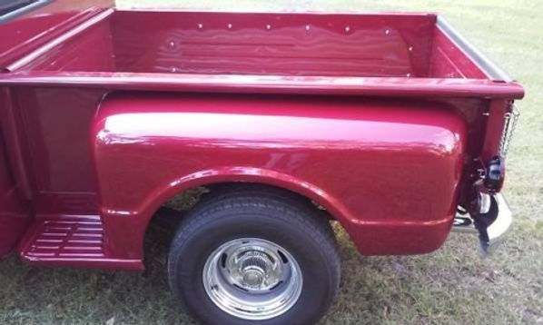1967 Red Chevrolet C-10 Pickup Truck
