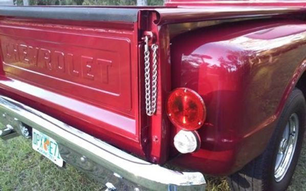 1967 Red Chevrolet C-10 Pickup Truck