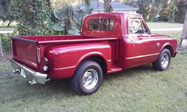 1967 Red Chevrolet C-10 Pickup Truck