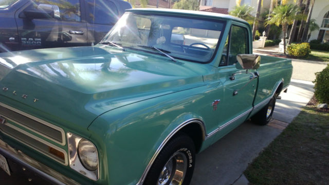 1967 torch red Chevrolet C-10 Standard Cab Pickup