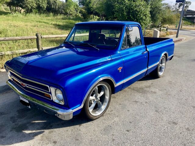 1967 Blue Chevrolet C-10 Standard Cab Pickup