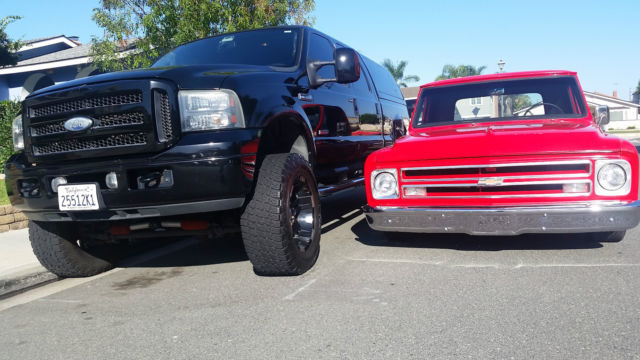 1967 Red Chevrolet C-10