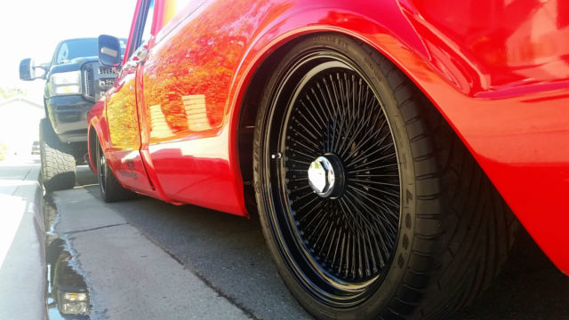 1967 Red Chevrolet C-10