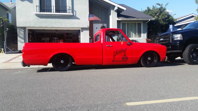 1967 Red Chevrolet C-10