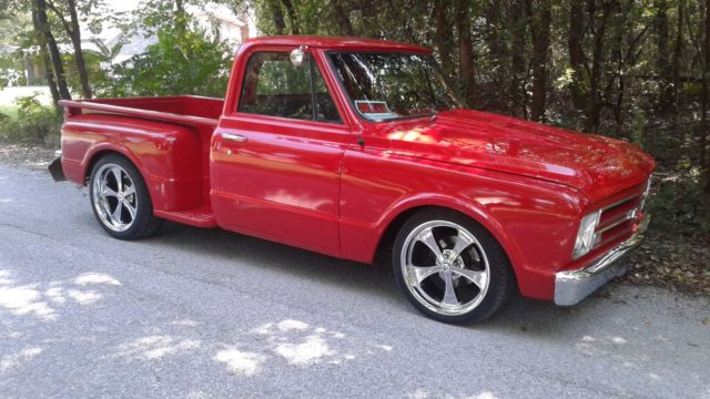 1967 Red Chevrolet C-10