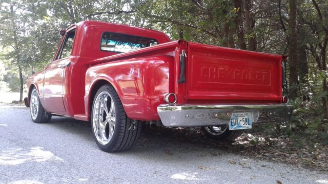 1967 Red Chevrolet C-10