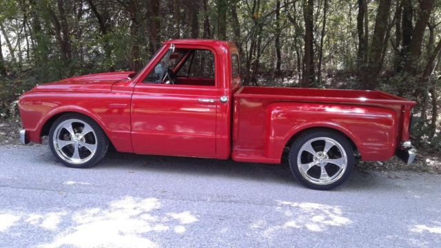 1967 Red Chevrolet C-10
