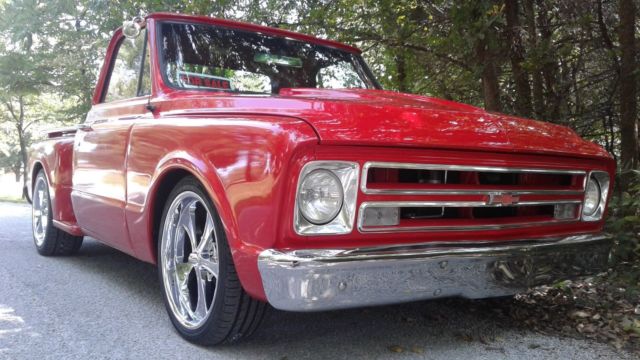 1967 Red Chevrolet C-10