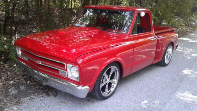 1967 Red Chevrolet C-10