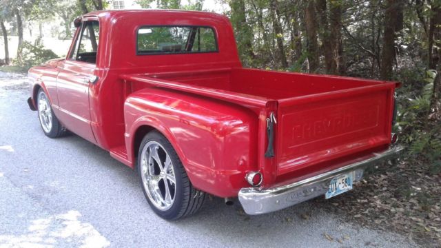 1967 Red Chevrolet C-10