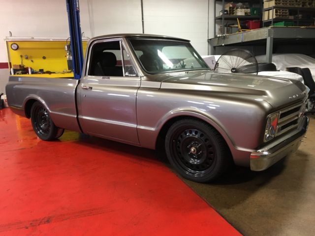 1967 Gray Chevrolet C-10 Standard Cab Pickup