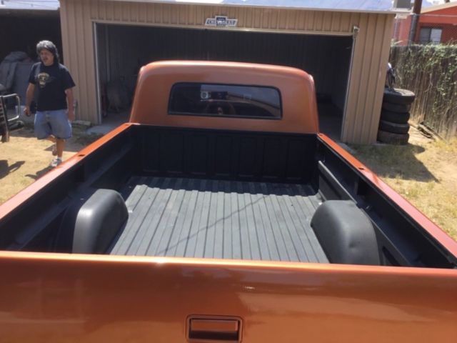 1967 Orange Chevrolet C-10 Standard Cab Pickup