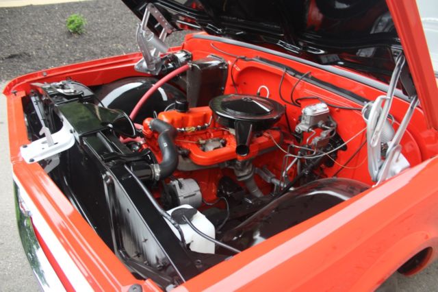 1967 Orange Chevrolet C-10 Standard Cab Pickup