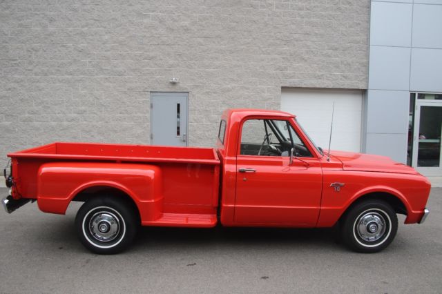 1967 Orange Chevrolet C-10 Standard Cab Pickup