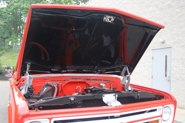 1967 Orange Chevrolet C-10 Standard Cab Pickup